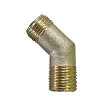 Brass Output Nozzle,45 degree for Extension Wand c/w Seals