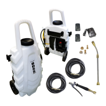 PRO-1024SFT 8 Gallon with Controlled Flow Technology Mobile Applicator 18Volt Rechargeable Interior-Exterior
