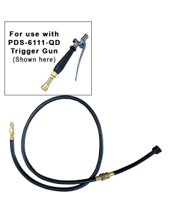 Hose Assembly from Internal Pump to QD Trigger Gun