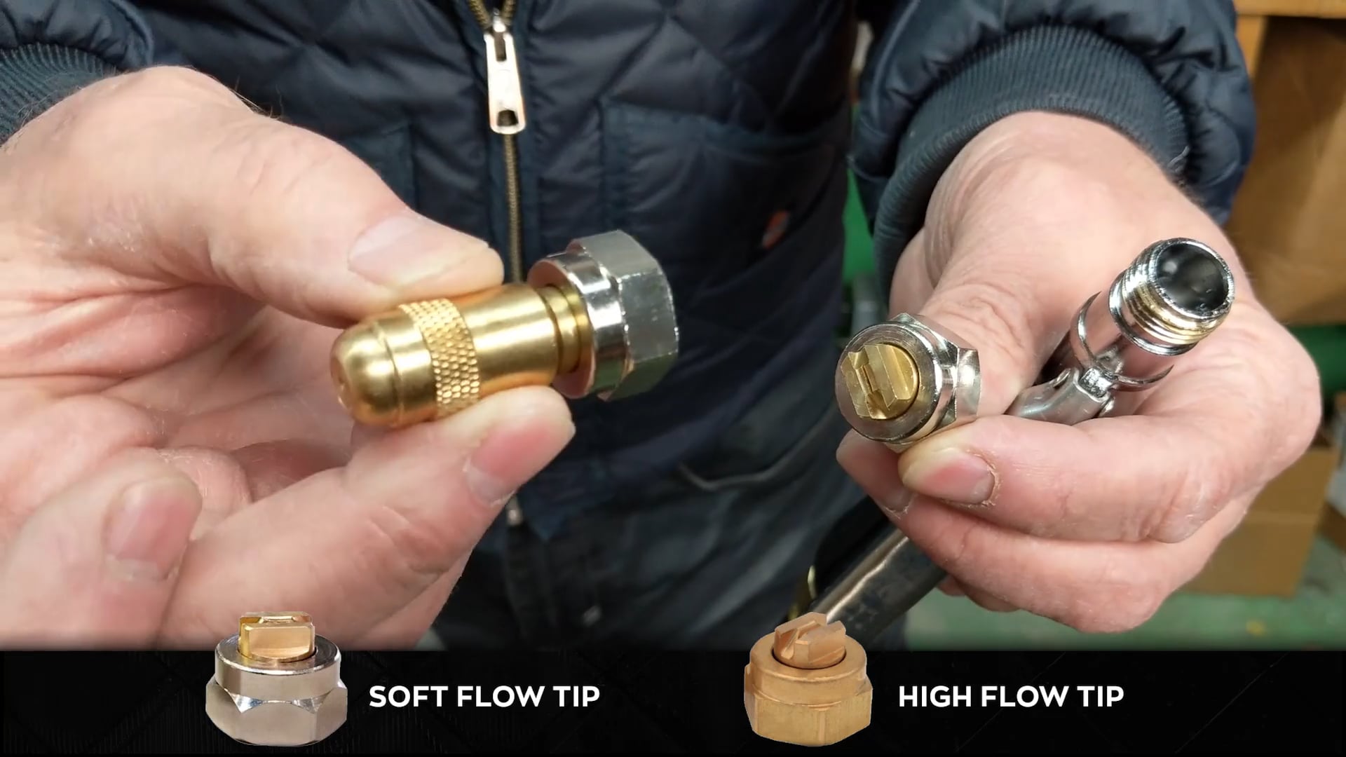 High Flow vs. Low Flow Tips