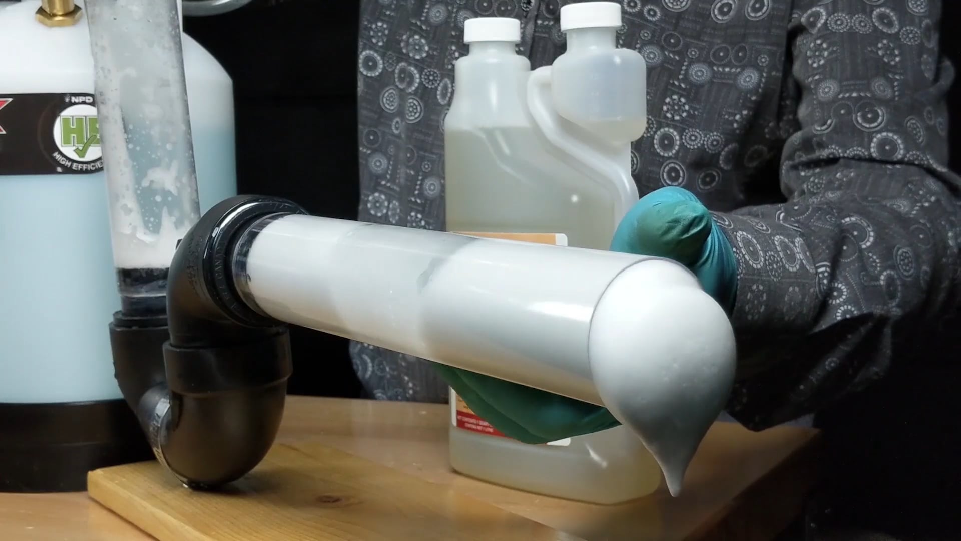 Mixing BioPlus & ProFoam w/ the CoverX Hand Pump Foamer